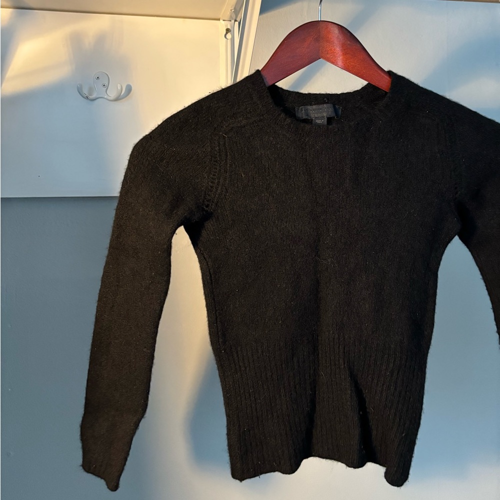 Burberry black 100% cashmere sweater